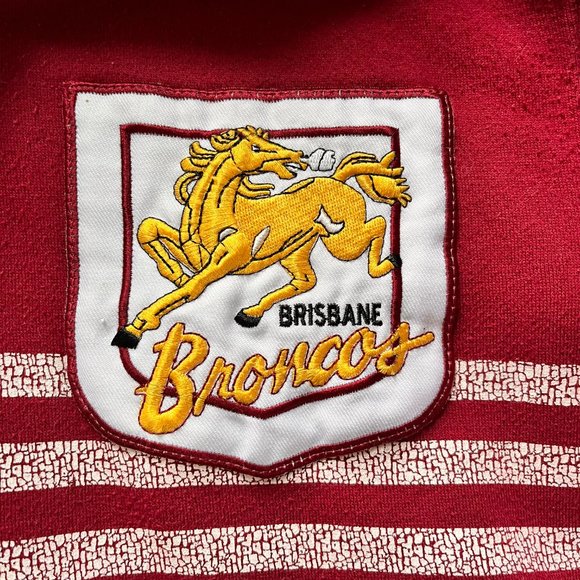 Brisbane Broncos Authentic Hooded Sweater [Hoodie] - Picture 4 of 7